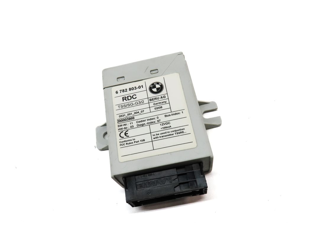 Thumbnail 3: 2008 BMW Z4 CONVERTIBLE (E85) TIRE PRESSURE MONITORING TPMS RDC CONTROL MODULE