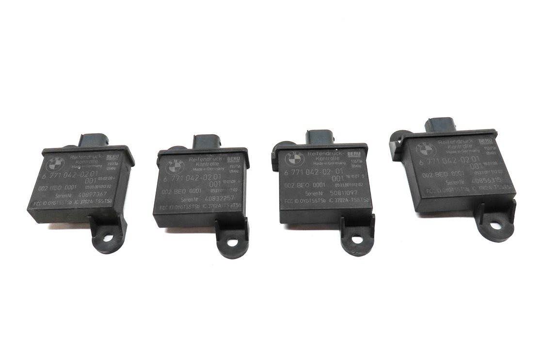 Thumbnail 2: 2008 BMW Z4 CONVERTIBLE (E85) TIRE PRESSURE MONITOR TPMS TRIGGER MODULE SET 4