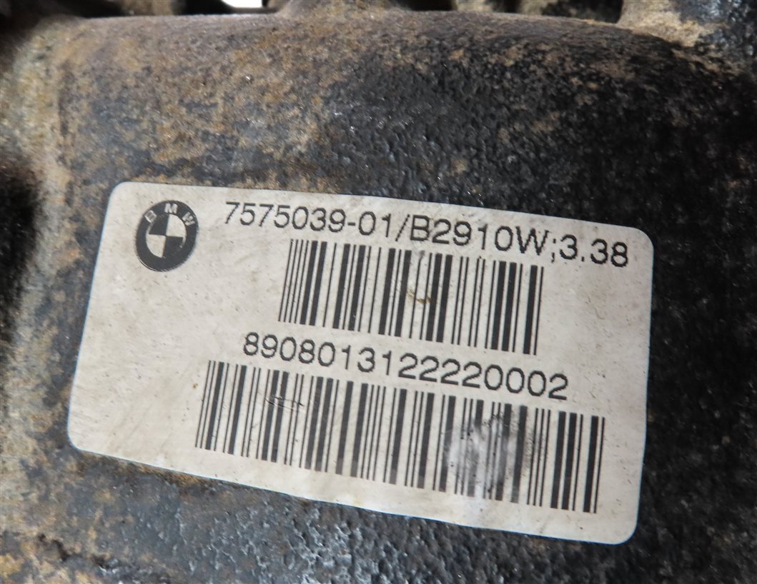Thumbnail 8: 2008 BMW Z4 (E85) 3.0L MANUAL TRANSMISSION REAR DIFFERENTIAL GEAR CARRIER (3.38)