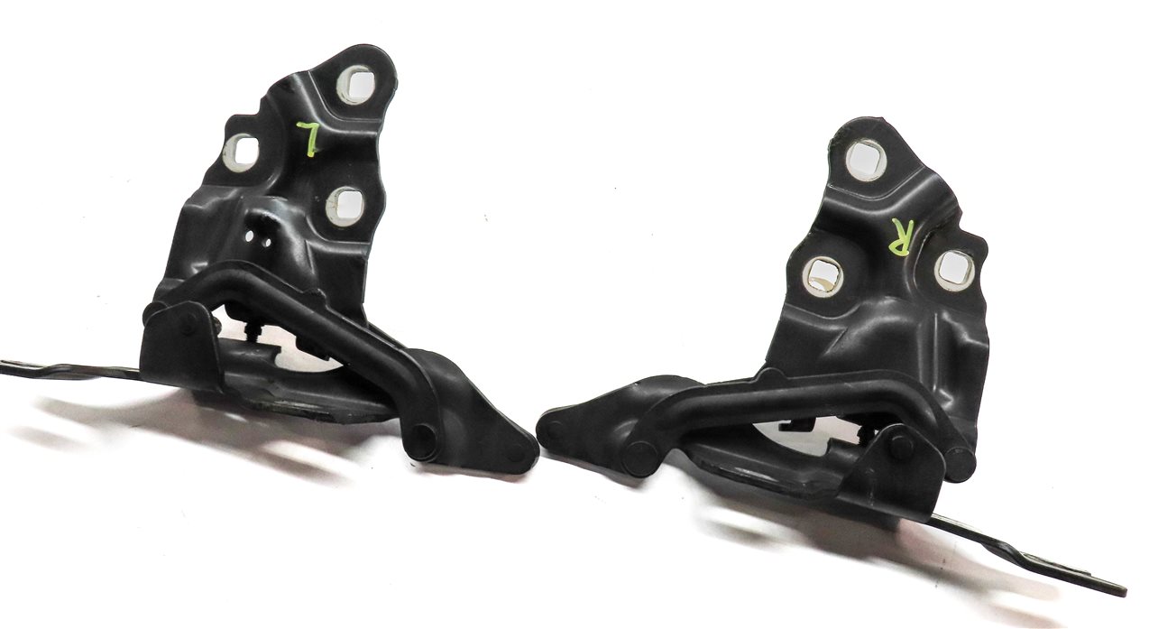2011-2018 BMW X3 X4 (F25 F26) FRONT LEFT & RIGHT HOOD HINGE SET 2 (Black)