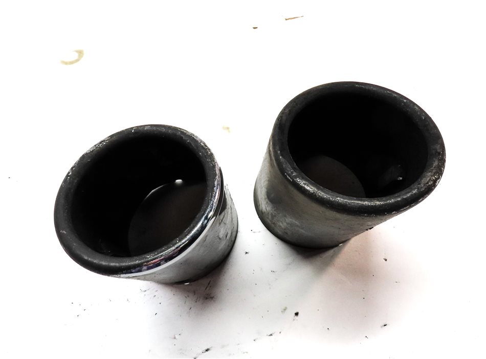 Thumbnail 2: 2011-2013 BMW X3 (F25) 3.0L N55 TURBO LEFT & RIGHT MUFFLER EXHAUST TIP SET 2