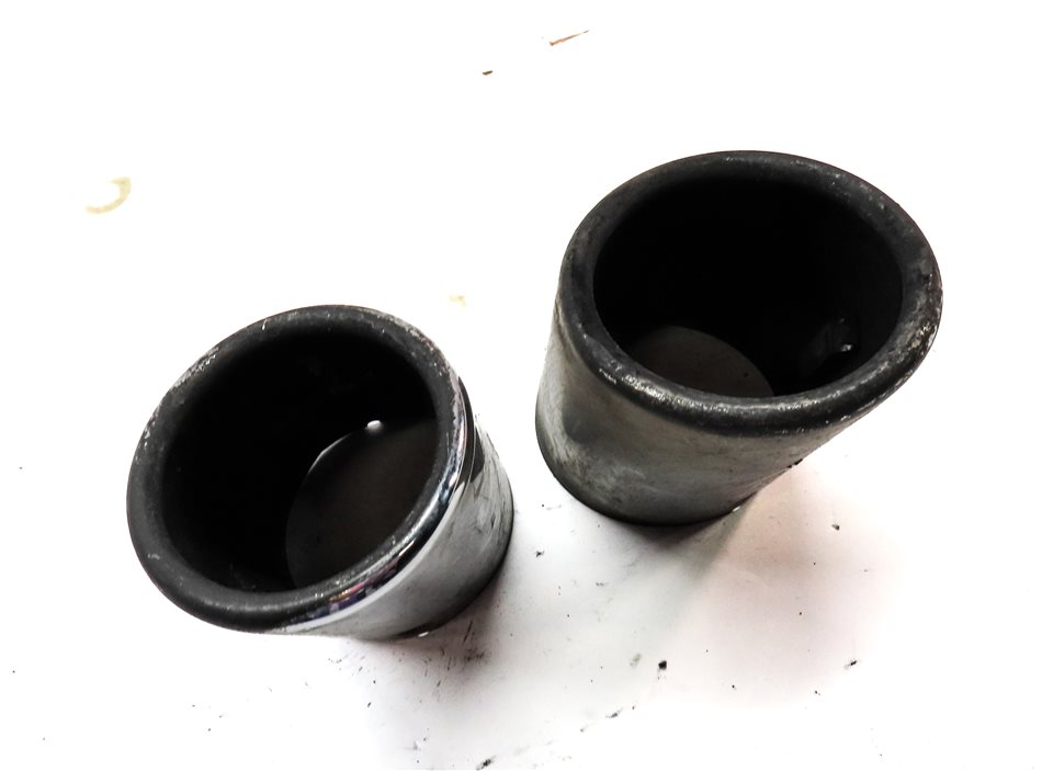 Thumbnail 3: 2011-2013 BMW X3 (F25) 3.0L N55 TURBO LEFT & RIGHT MUFFLER EXHAUST TIP SET 2