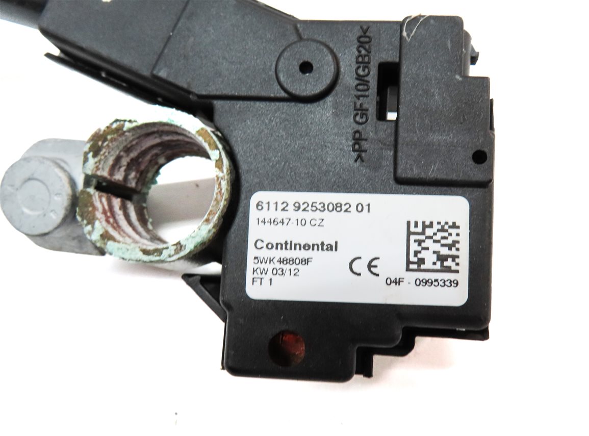 Thumbnail 5: 2012 BMW X3 F25 NEGATIVE BATTERY CABLE w/ INTELLIGENT BATTERY SYSTEM IBS MODULE