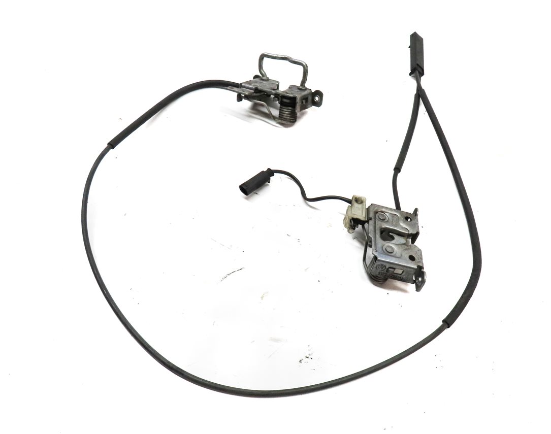 2012 BMW X3 (F25) FRONT HOOD LEFT & RIGHT LOCK LATCH SET 2 w/ CABLE