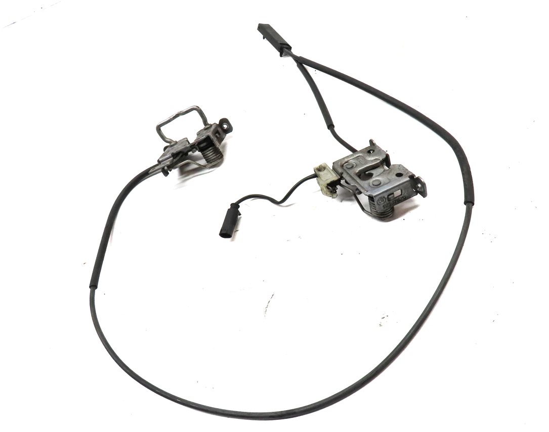 Thumbnail 3: 2012 BMW X3 (F25) FRONT HOOD LEFT & RIGHT LOCK LATCH SET 2 w/ CABLE