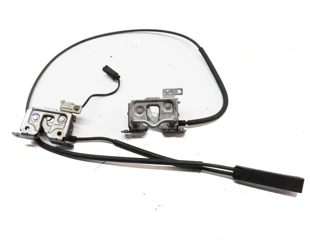 Thumbnail 4: 2012 BMW X3 (F25) FRONT HOOD LEFT & RIGHT LOCK LATCH SET 2 w/ CABLE