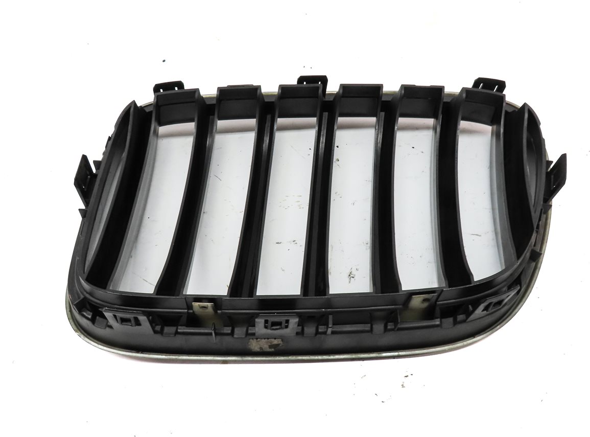 Thumbnail 5: 2011-2017 BMW X3 (F25) FRONT LEFT & RIGHT HOOD KIDNEY GRILLE SET (TITANIUM FINS)