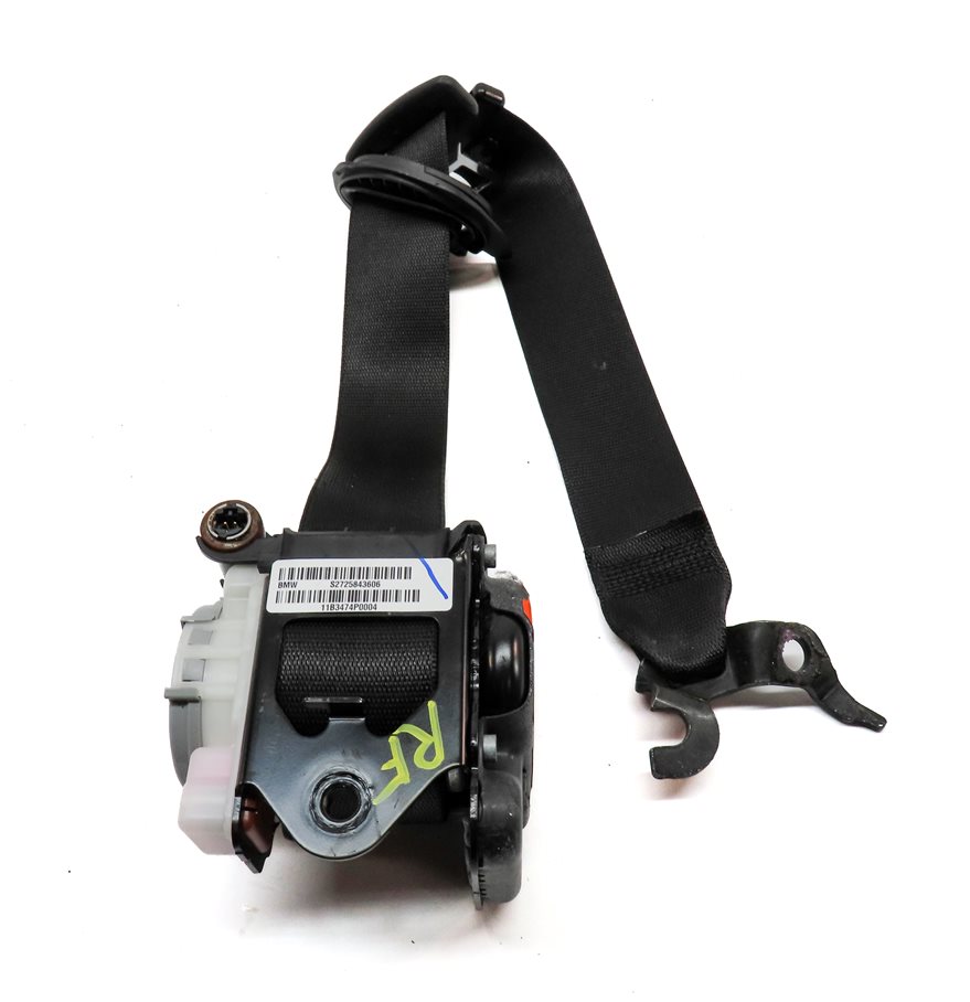 Thumbnail 4: 2011-2018 BMW X3 X4 (F25 F26) RIGHT FRONT PASSENGER SEATBELT RETRACTOR (Black)