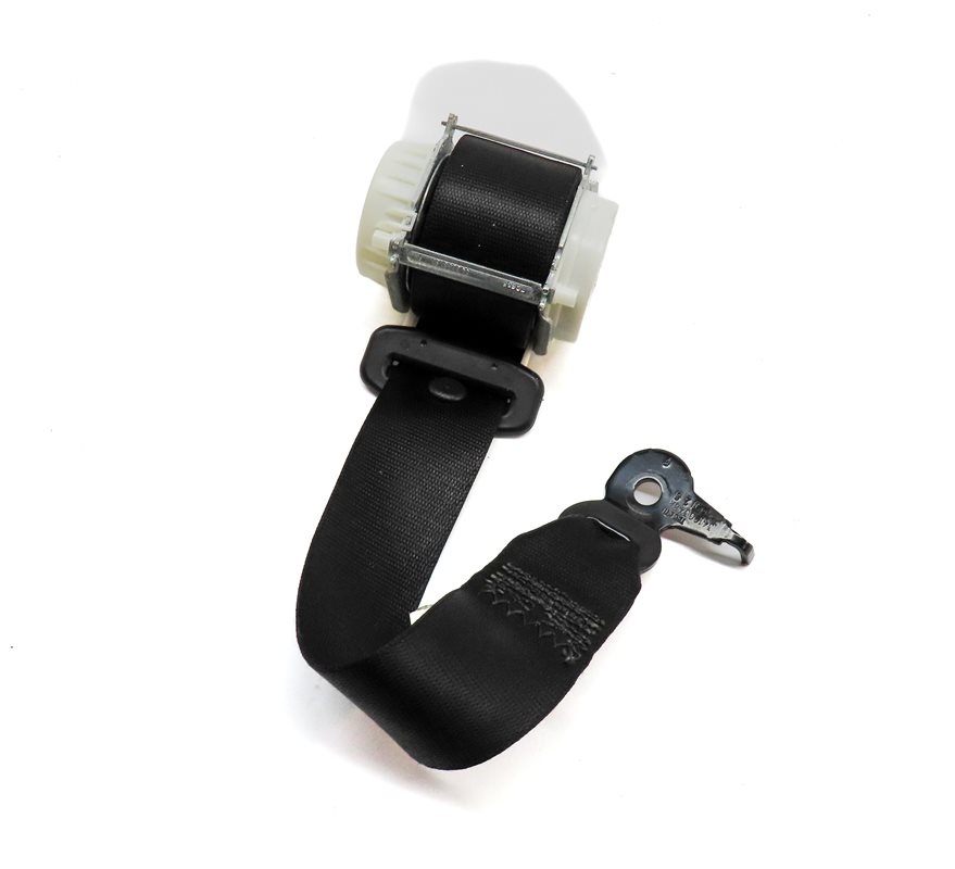 2012 BMW X3 (F25) REAR CENTER 2ND ROW SEATBELT SEAT BELT RETRACTOR (Black)