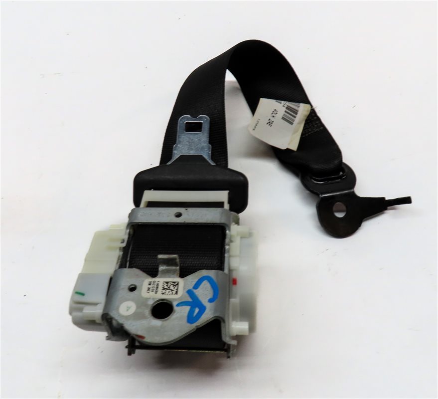 Thumbnail 4: 2012 BMW X3 (F25) REAR CENTER 2ND ROW SEATBELT SEAT BELT RETRACTOR (Black)