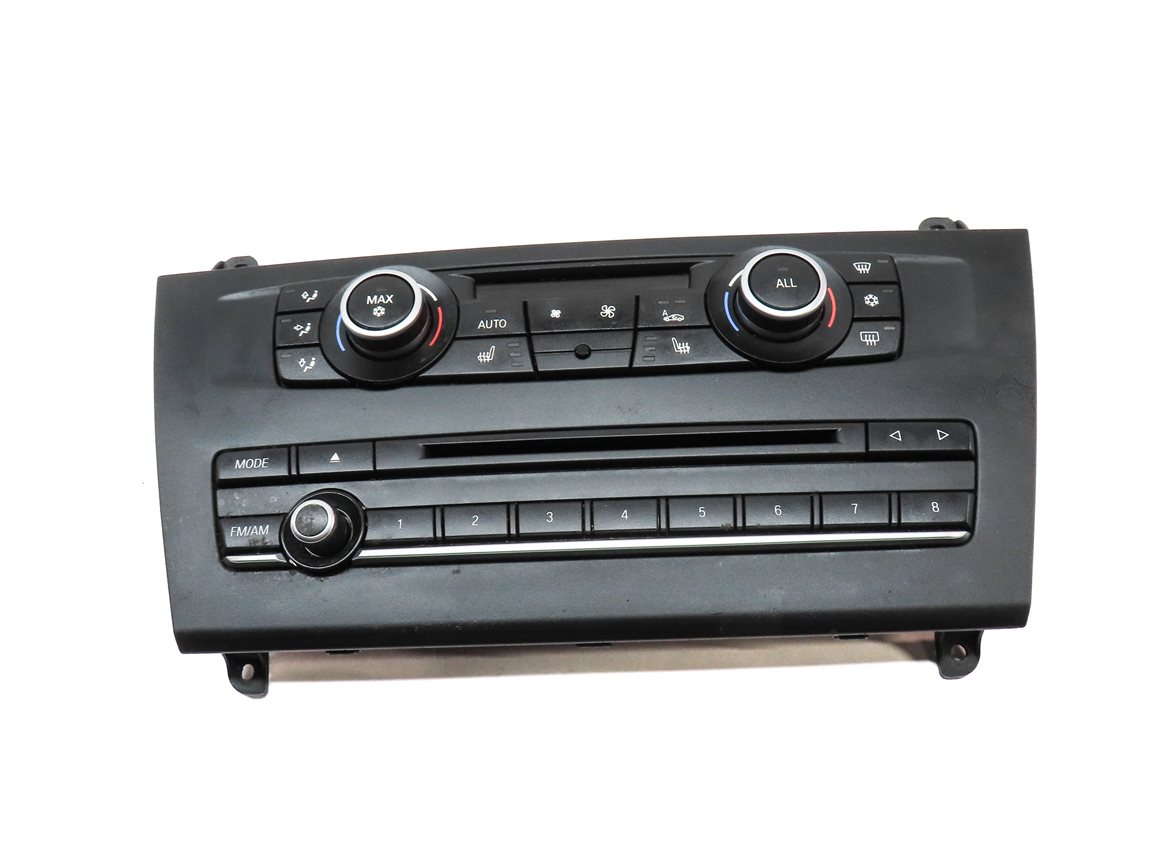 Thumbnail 2: 11-14 BMW X3 (F25) FRONT HEATER A/C TEMPERATURE CLIMATE CONTROL w/ HEATED SEAT