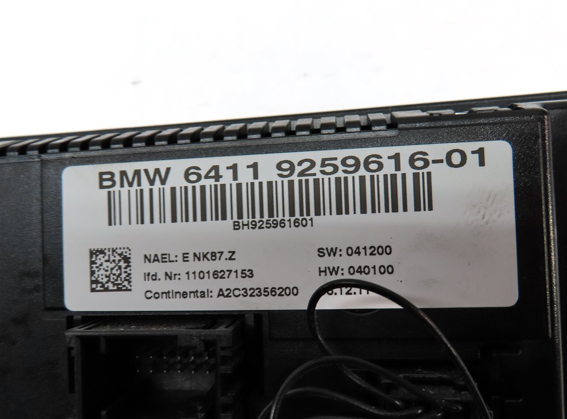 Thumbnail 6: 11-14 BMW X3 (F25) FRONT HEATER A/C TEMPERATURE CLIMATE CONTROL w/ HEATED SEAT