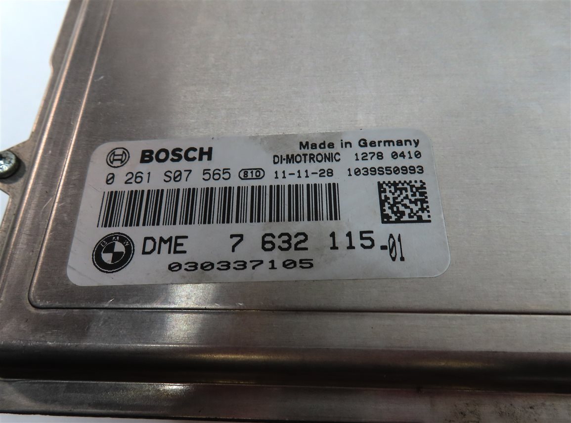 Thumbnail 11: 11-12 BMW 535i 535iGT X3 (F06 F07 F10) 3.0L N55 ENGINE DME CAS-4 MODULE KEY SET