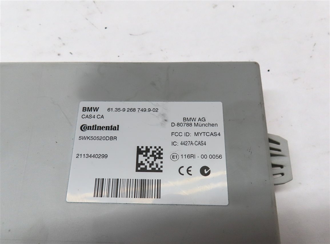 Thumbnail 13: 11-12 BMW 535i 535iGT X3 (F06 F07 F10) 3.0L N55 ENGINE DME CAS-4 MODULE KEY SET