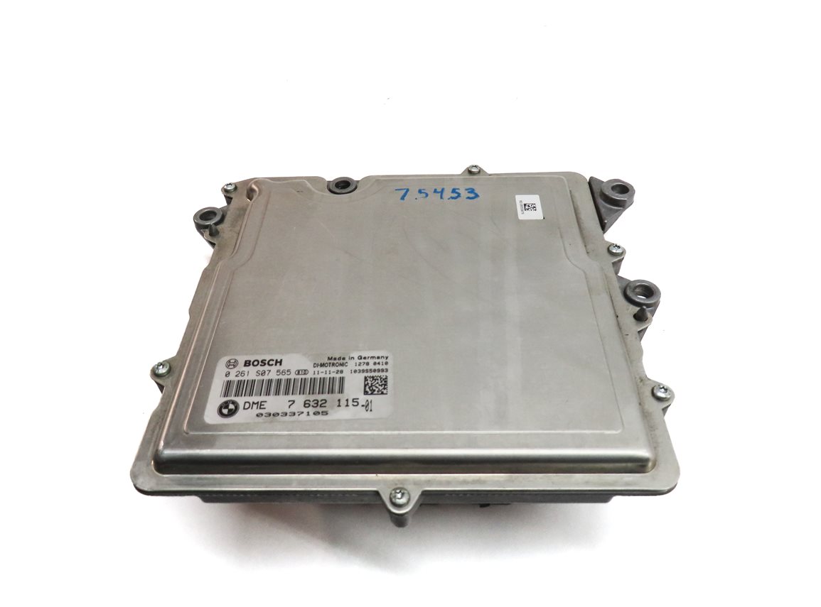 Thumbnail 4: 11-12 BMW 535i 535iGT X3 (F06 F07 F10) 3.0L N55 ENGINE DME CAS-4 MODULE KEY SET