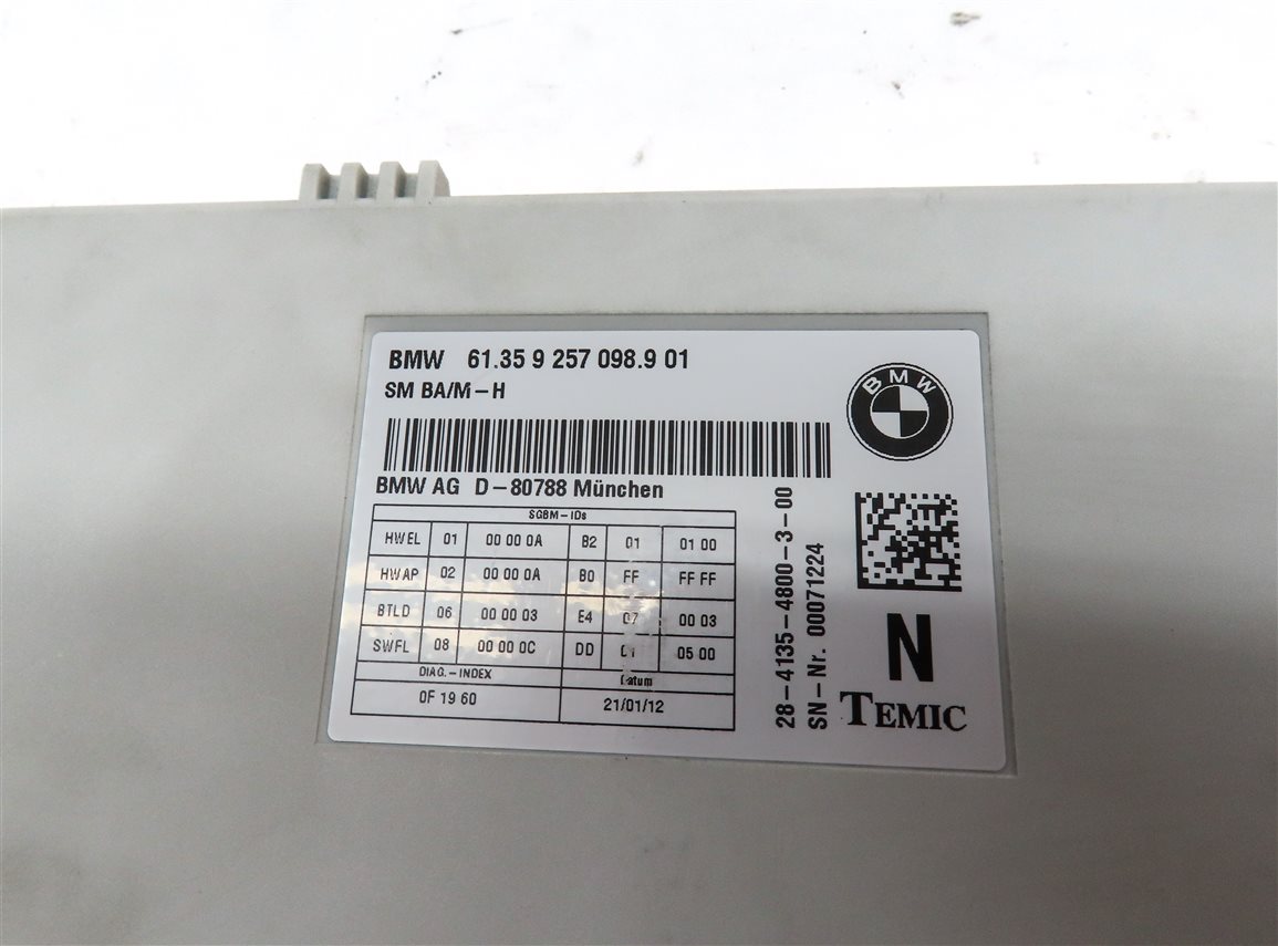 Thumbnail 4: 12-19 BMW 328i 335i 535i 550i 750i M5 M6 X3 X4 FRONT LEFT DRIVER SEAT MODULE