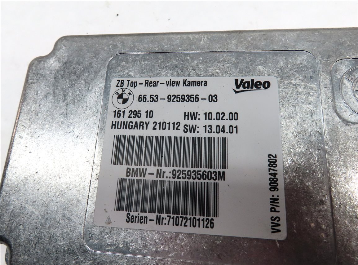 Thumbnail 4: 10-19 BMW 2 3 4 5 6 7 SERIES F01 F02 F10 F12 F22 F30 F32 REARVIEW CAMERA MODULE