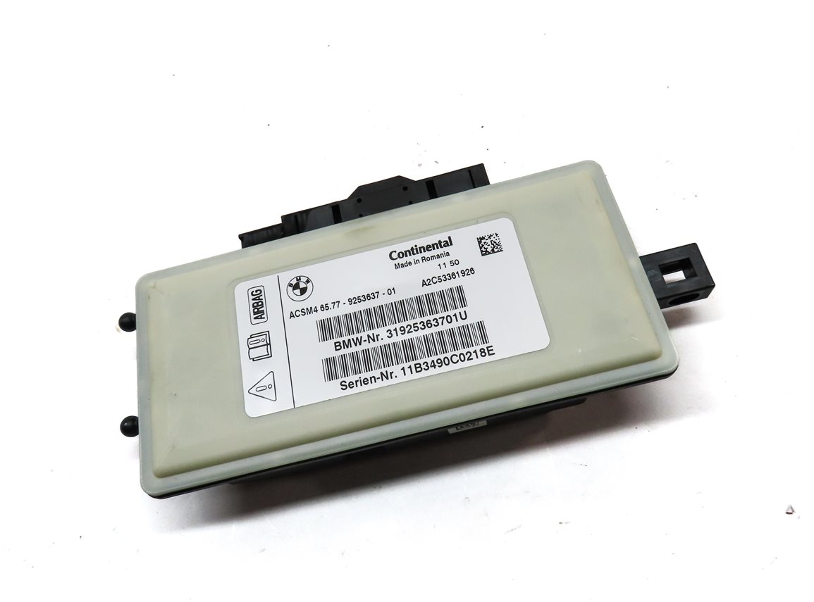 Thumbnail 3: 12-21 BMW 2 3 4 5 6 7 X3 X4 X5 X6 (F22 F30 F32 F10 F15 F16 F85) SRS BAG MODULE