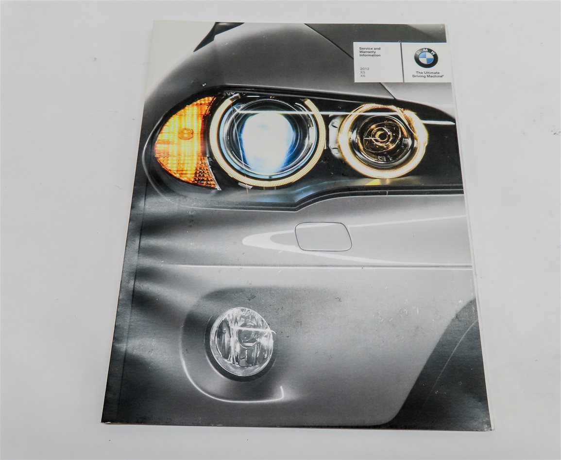 Thumbnail 8: 2012 BMW X3 (F25) OWNERS MANUAL BOOKLET SET 7 w/ CARRYING CASE