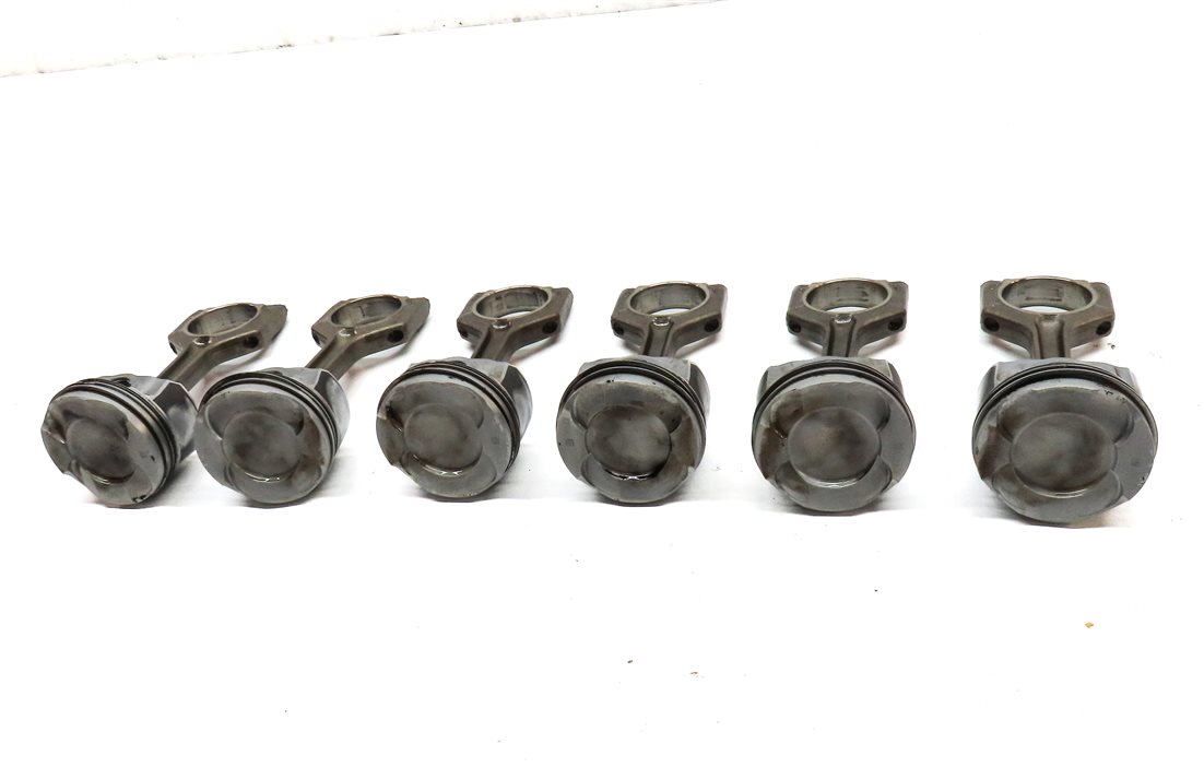 Thumbnail 3: 2010-2014 BMW 1/3/4/5/6/7/X1/X3/X5/X6 3.0L N55 TURBO ENGINE PISTON & ROD SET 6