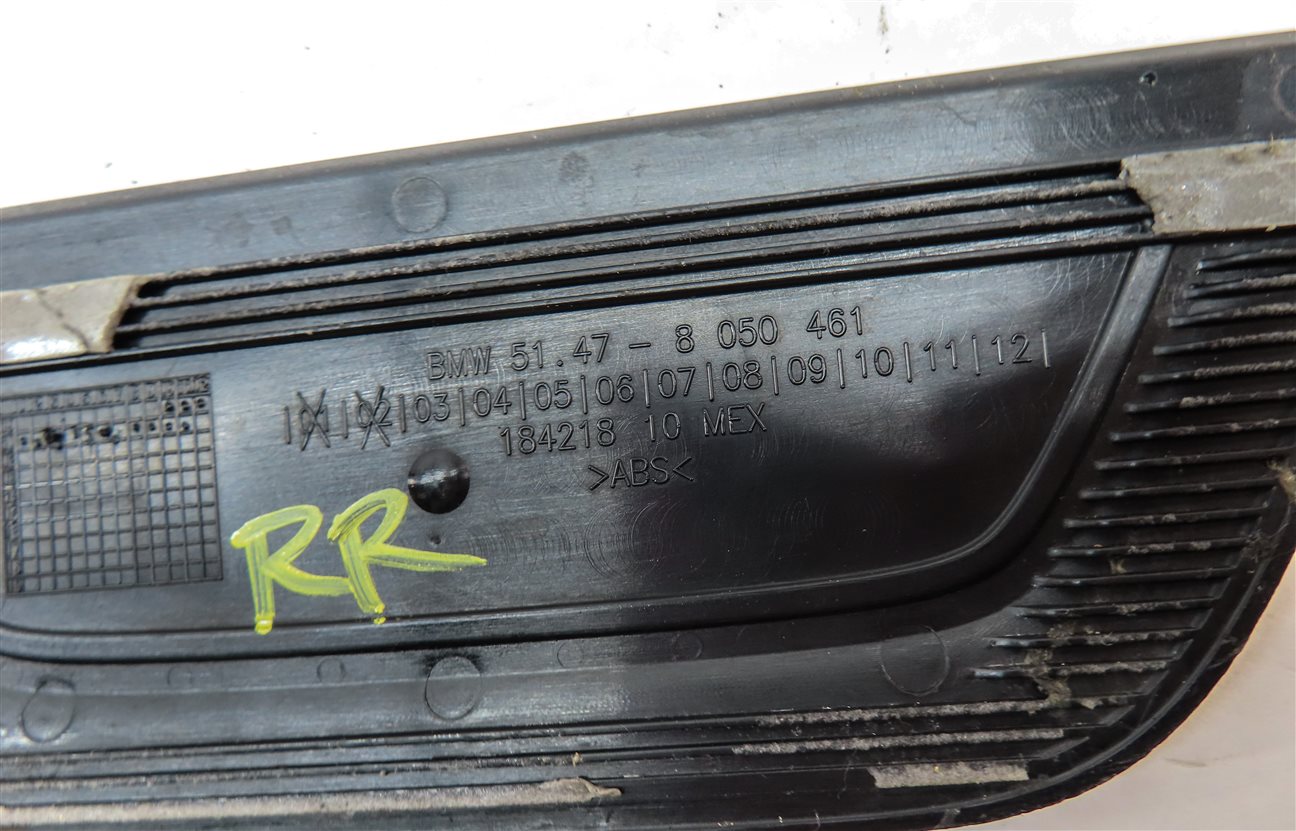 Thumbnail 10: 2012 BMW X3 (F25) FRONT REAR LEFT RIGHT DOOR SILL ///M SCUFF PLATE TRIM SET 4