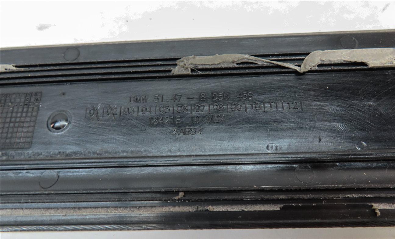 Thumbnail 9: 2012 BMW X3 (F25) FRONT REAR LEFT RIGHT DOOR SILL ///M SCUFF PLATE TRIM SET 4