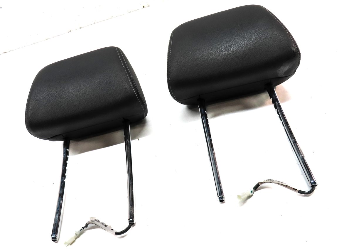 Thumbnail 3: 11-17 BMW X3 (F25) FRONT LEFT & RIGHT COMFORT SEAT HEADREST SET 2 (Black)