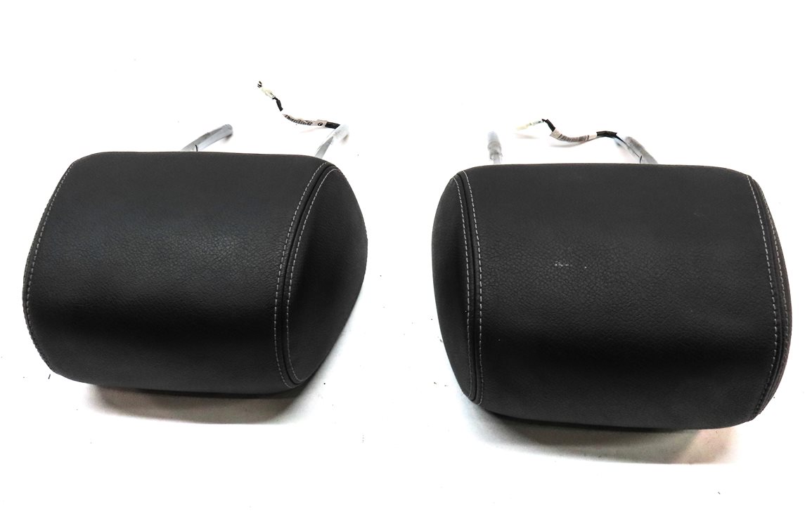Thumbnail 5: 11-17 BMW X3 (F25) FRONT LEFT & RIGHT COMFORT SEAT HEADREST SET 2 (Black)