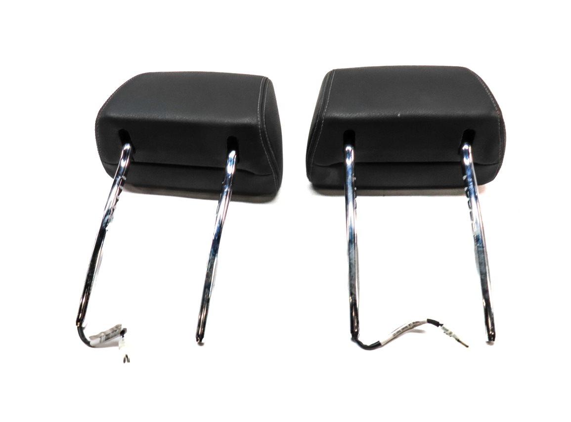 Thumbnail 6: 11-17 BMW X3 (F25) FRONT LEFT & RIGHT COMFORT SEAT HEADREST SET 2 (Black)