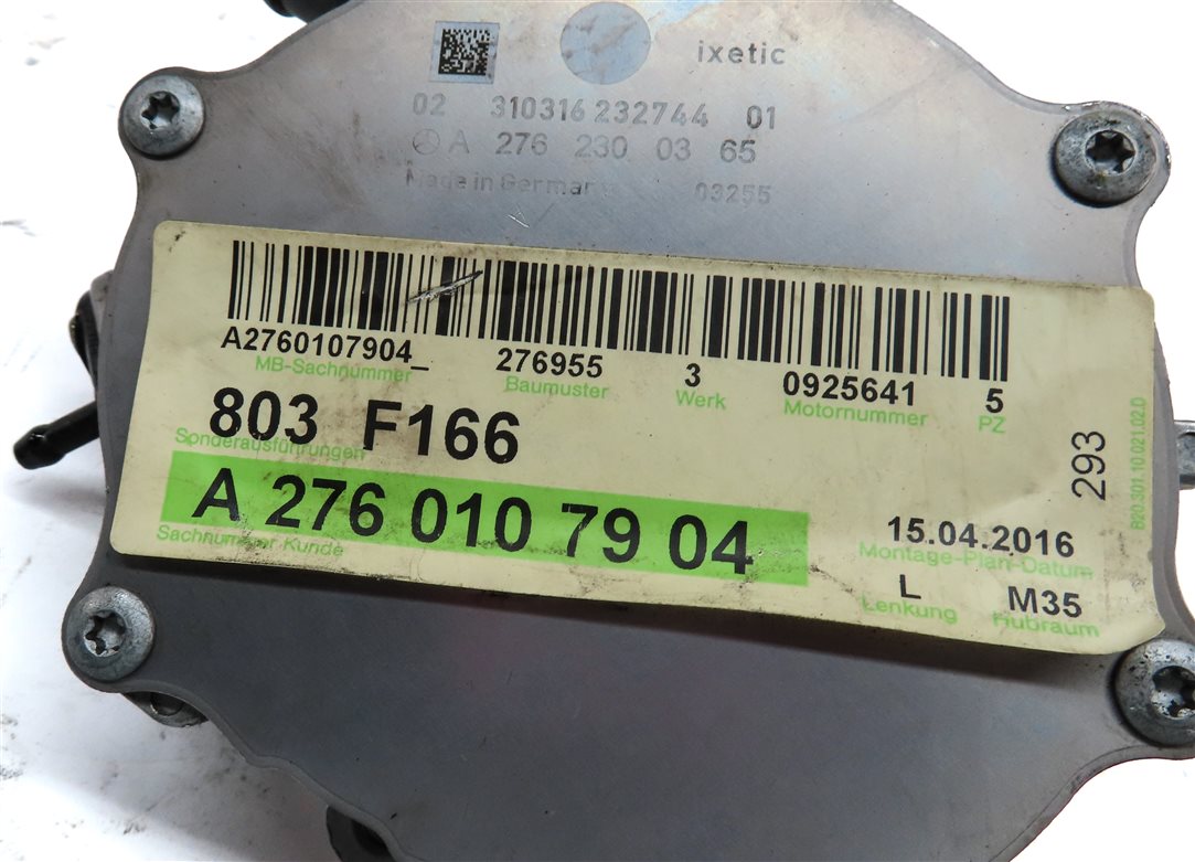 Thumbnail 6: 11-20 MERCEDES CL550 GL450 GL550 ML350 ML550 S400 S550 S600 SL550 - VACUUM PUMP