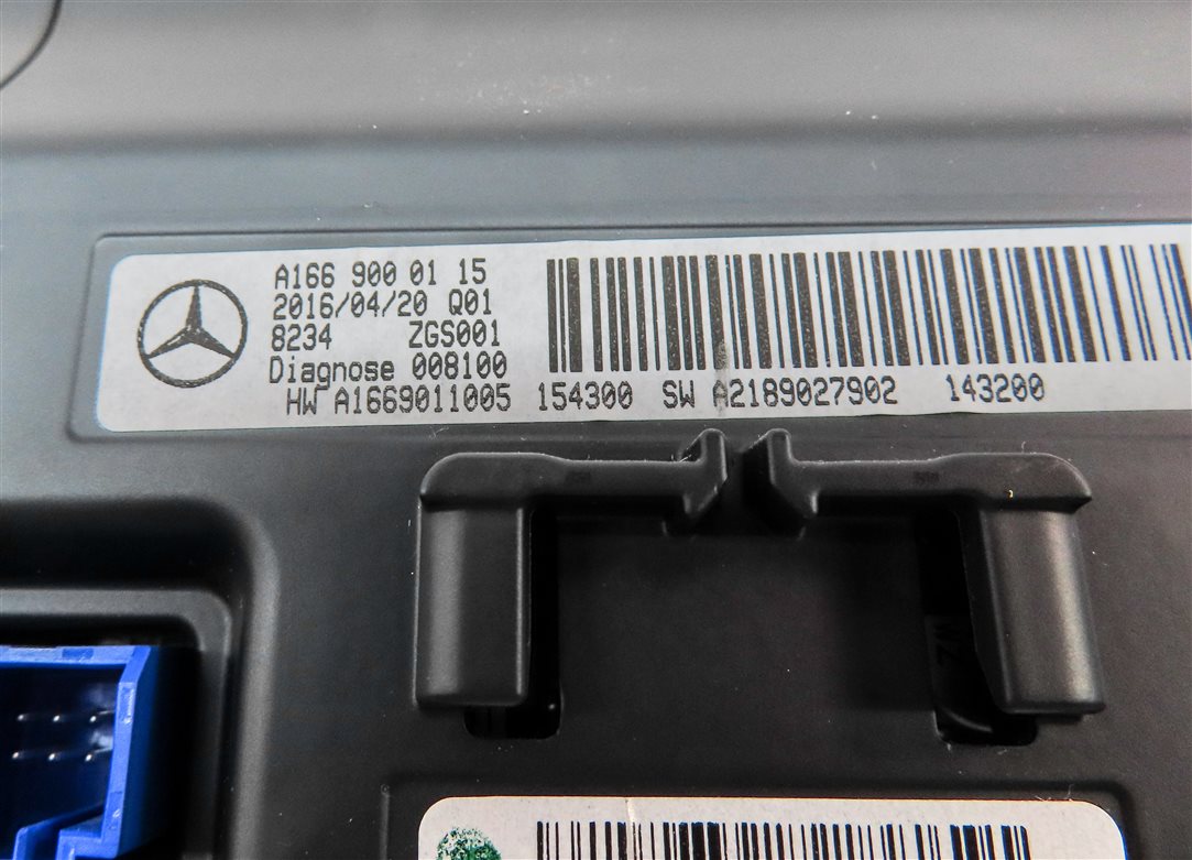 Thumbnail 7: 17-19 MERCEDES B250E CLA250 CLA45 G550 GLE GLS - GPS NAVIGATION DISPLAY SCREEN