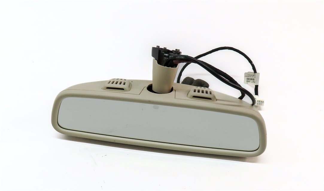16-19 MERCEDES GLE GLS (W166 X166) REARVIEW MIRROR AUTODIM HOMELINK (BEIGE)