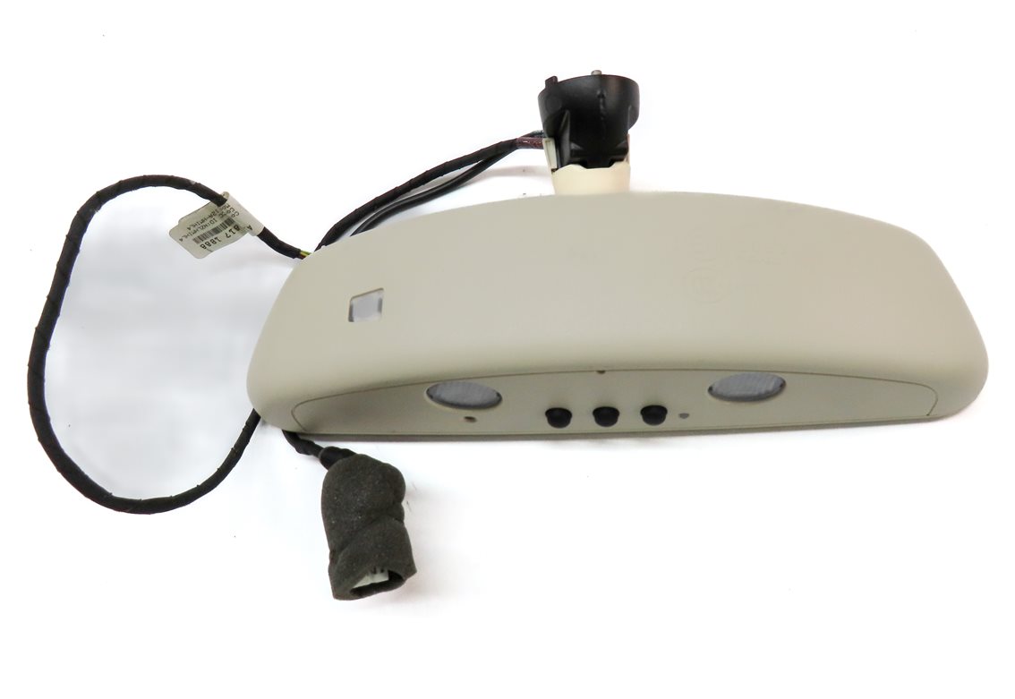Thumbnail 5: 16-19 MERCEDES GLE GLS (W166 X166) REARVIEW MIRROR AUTODIM HOMELINK (BEIGE)