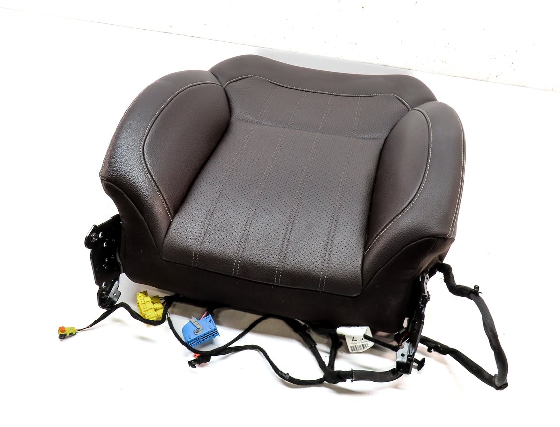 2016 MERCEDES GLE350 W166 FRONT RIGHT UPPER HEATED STANDARD SEAT CUSHION (BROWN)
