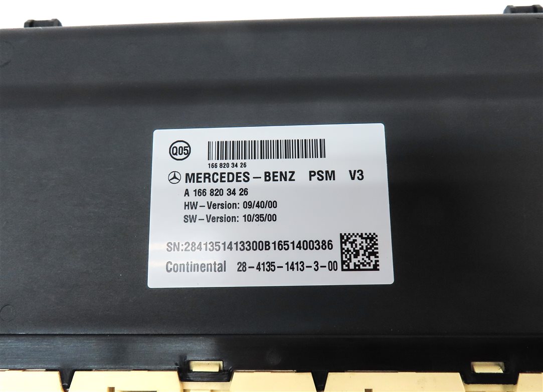 Thumbnail 4: 2016 MERCEDES GLE350 (W166) FRONT RIGHT PASSENGER SEAT CONTROL MODULE
