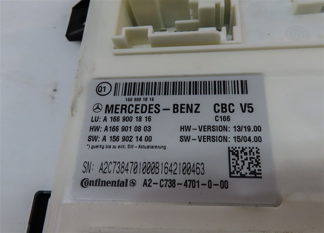 Thumbnail 4: 2016-2017 MERCEDES GLE GLS (W166 X166) FRONT SIGNAL ACQUISITION MODULE (SAM)