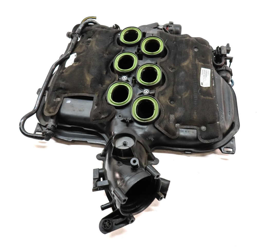 Thumbnail 8: 12-18 MERCEDES C E GLK (W204 W207 X204) 3.5L M276 ENGINE UPPER INTAKE MANIFOLD