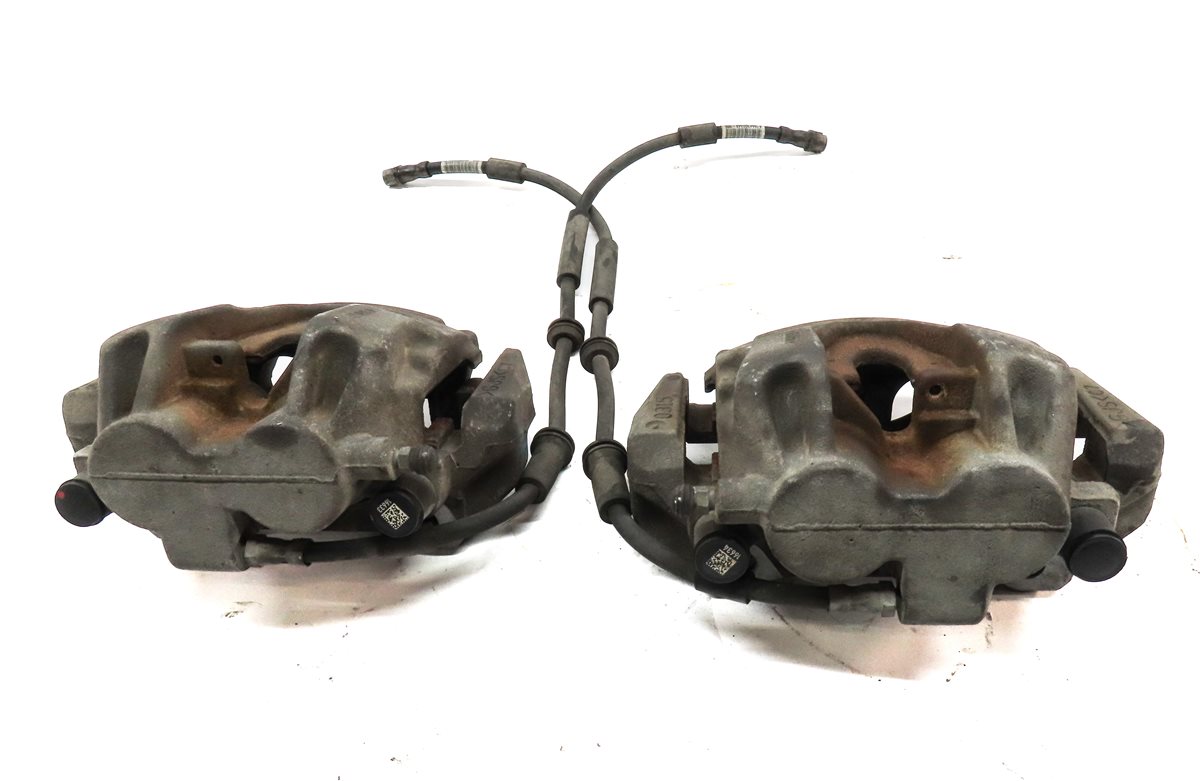 Thumbnail 4: 2012-2019 MERCEDES GL350 GL450 GLS350 ML350 (W166 X166) FRONT BRAKE CALIPER SET