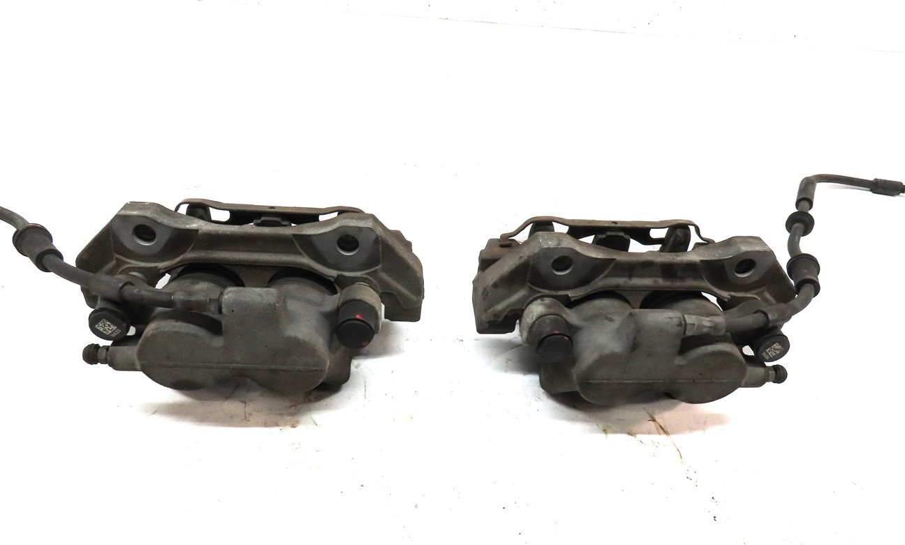 Thumbnail 5: 2012-2019 MERCEDES GL350 GL450 GLS350 ML350 (W166 X166) FRONT BRAKE CALIPER SET