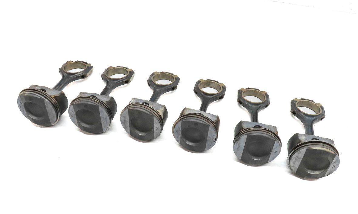 12-18 MERCEDES C300 C350 E350 GLE350 GLK350 ML350 SLK350 SLK350 3.5L PISTON SET6