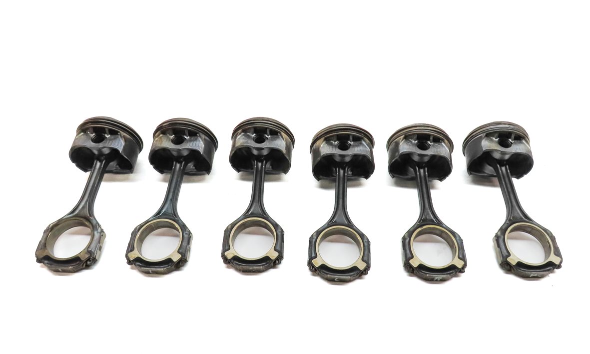 Thumbnail 5: 12-18 MERCEDES C300 C350 E350 GLE350 GLK350 ML350 SLK350 SLK350 3.5L PISTON SET6