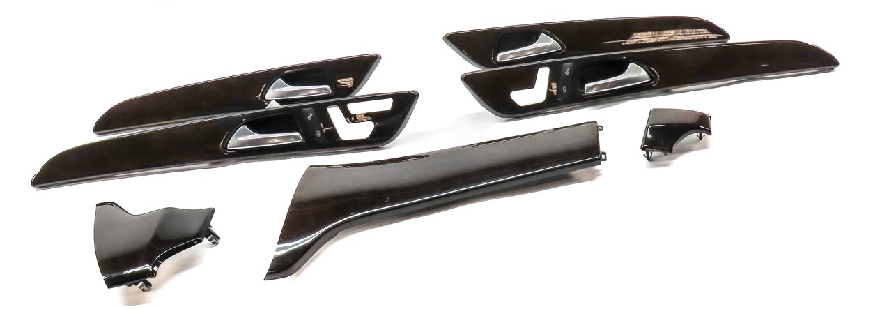 Thumbnail 3: 2016 MERCEDES GLE350 (W166) DOOR DASH CONSOLE TRIM SET 7 (EUCALYPTUS WOOD)