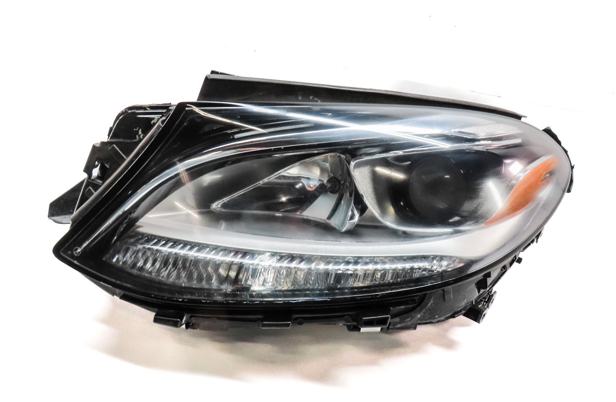 Thumbnail 2: 16-19 MERCEDES GLE CLASS (W166) LEFT DRIVER HALOGEN HEADLIGHT HEAD LIGHT LAMP