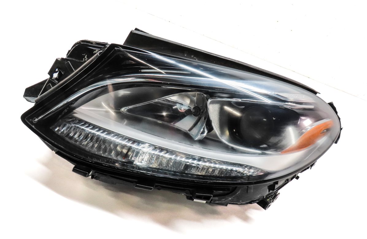 Thumbnail 3: 16-19 MERCEDES GLE CLASS (W166) LEFT DRIVER HALOGEN HEADLIGHT HEAD LIGHT LAMP
