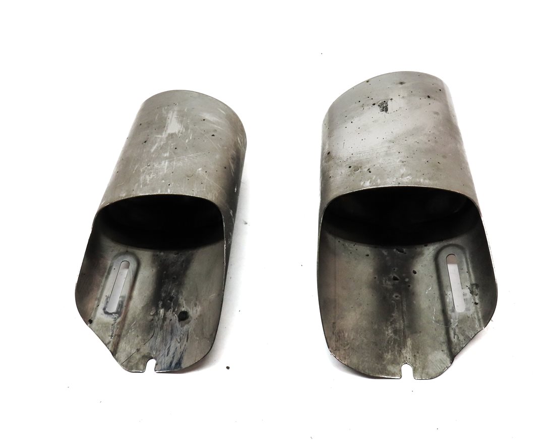 Thumbnail 4: 08-12 MERCEDES C300 C350 E350 (W204 W212) LEFT & RIGHT MUFFLER EXHAUST TIP SET-2
