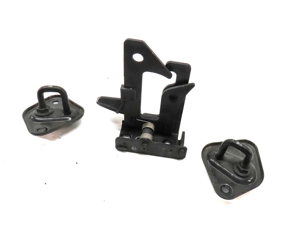 2012 MERCEDES C300 (W204) FRONT HOOD SAFETY CATCH HOOK & HOOD DAMPER SET