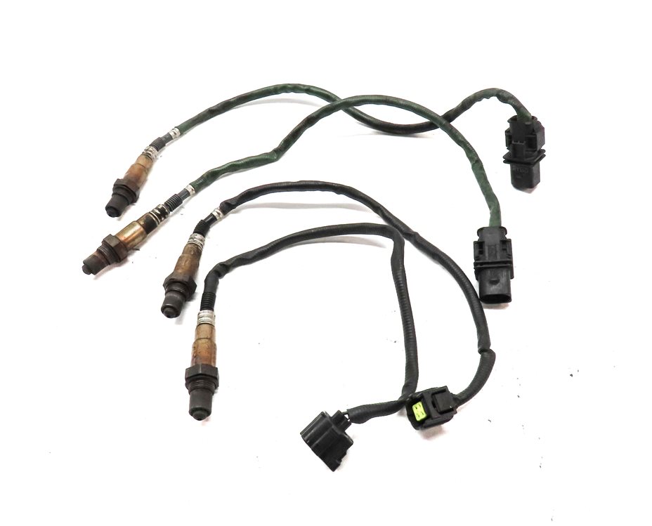 Thumbnail 2: 2012 MERCEDES C300 W204 3.0L (272.948) ENGINE PRE POST CAT O2 OXYGEN SENSOR SET2