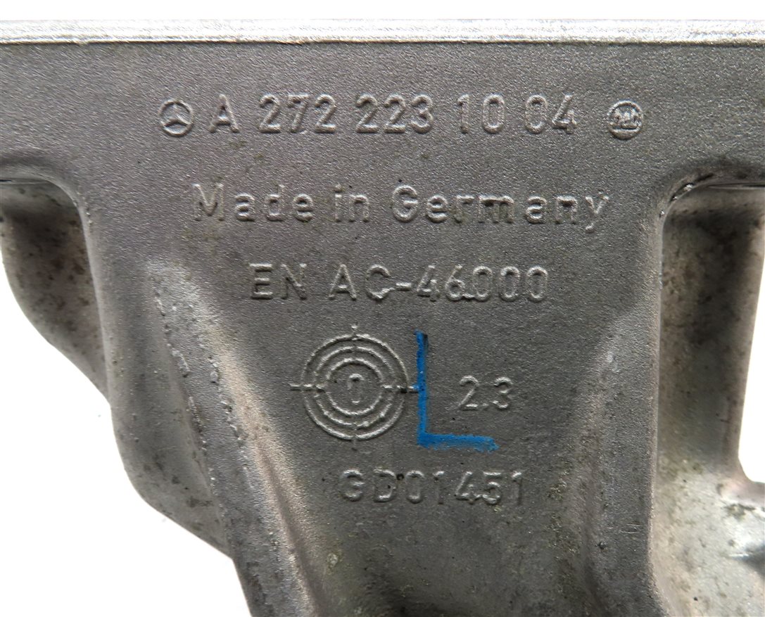 Thumbnail 10: 2012 MERCEDES C300 (W204) 3.0L (272.948) ENGINE MOTOR MOUNT & BRACKET SET 4