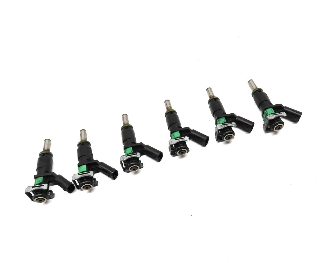 Thumbnail 3: 10-13 MERCEDES C300 C350 E350 GLK S400 (W204 W211 W221 X204) FUEL INJECTOR SET 6