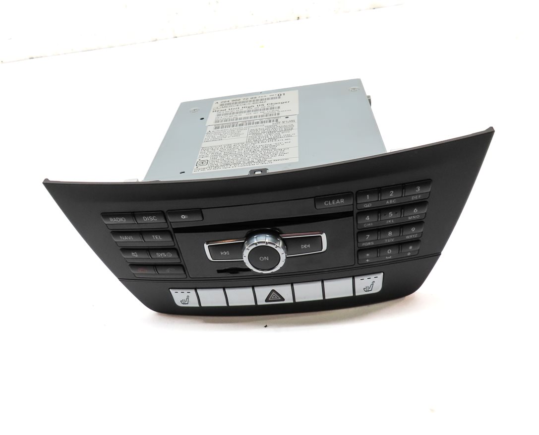 Thumbnail 2: 2012 MERCEDES C CLASS (W204) CD PLAYER NAVIGATION RADIO HEAD UNIT & BUTTON PANEL